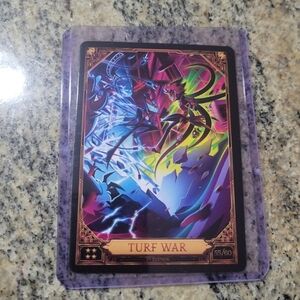 Hazbin Hotel Season 2 Trading Card - Turf War - Vox vs Alastor 2nd Edition